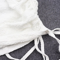 2PCS Waffle Texture Camisole + Mini Skirt - Thumbnail 5