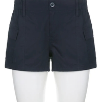 Low Waist Cargo Shorts - Thumbnail 4