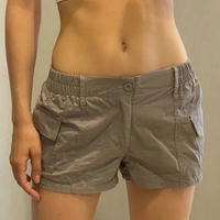Low Waist Cargo Shorts - Thumbnail 6