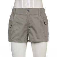 Low Waist Cargo Shorts - Thumbnail 8