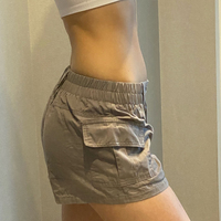 Low Waist Cargo Shorts - Thumbnail 7