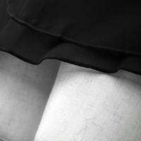 Black Wrap Up Ballet Skirt - Thumbnail 4