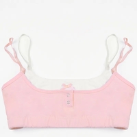 2PCS Pink Bow Spaghetti Strap Crop Top - Thumbnail 7