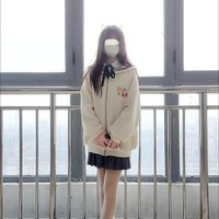 Kawaii Sailor Collar Zip Up Hoodie - Thumbnail 4