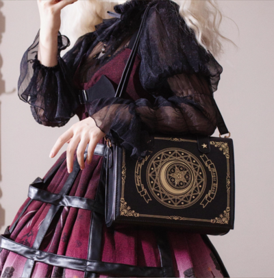 Original Design Xingyue Magic Book Diagonal Over Shoulders Flip Ladies Sweet and Elegant Bag