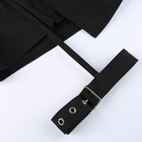 Black Pleater Garter Skirt - Thumbnail 7