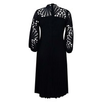Elegant Temperament Lace Sexy High Waist Dress - Thumbnail 5