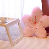 Cute Sakura Cherry Blossom Flower Plush Girl Chair Seat Cushions Pillows Room Decor - Thumbnail 6