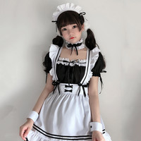Japanese Maid Dress Costume Set - Thumbnail 3