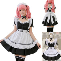 Japanese Maid Dress Costume Set - Thumbnail 7