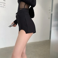 Black See Through Long Sleeve Shirt  - Thumbnail 3