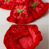 Cherry Knit Hat - Thumbnail 4