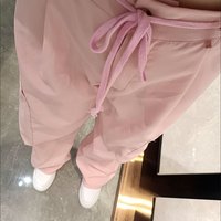 Pink Oversized Baggy Cargo Pants  - Thumbnail 5