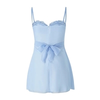 Blue Mermaid Bustier A-Line Dress - Thumbnail 6