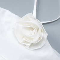 Ruffle Flower Halter Top - Thumbnail 3