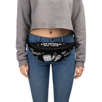 ART RUINED MY LIFE  FANNY PACK  - Thumbnail 3