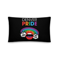 Denver Pride 2023 Throw Pillow - Thumbnail 1