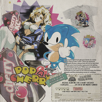 Pop A Cherry Coke! Tee (Heather Grey) - Thumbnail 2