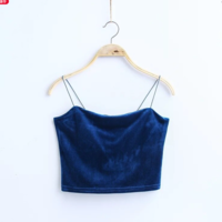 Y2K VELVET CAMISOLE - Thumbnail 5