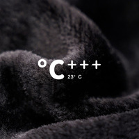 Black Kuromi Cute Cartoon Girl Plush Flannel Cozy Warm Winter Pajamas Sleepwear Long Sleeve Zip Up Hoodie Tops & Pants Two Piece - Thumbnail 2