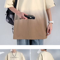 Casaul Gradient O-Neck T-Shirts - Thumbnail 5