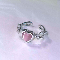 PINK HEART RING - Thumbnail 3