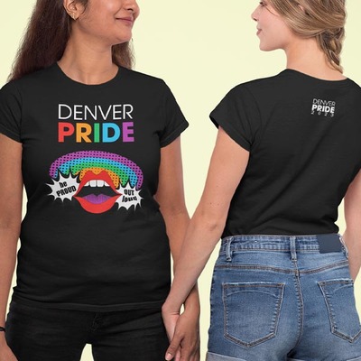 Denver pride  2023 official womens t-shirt - Thumbnail 3