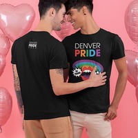Denver 2023 Official Unisex Black T-shirt - Thumbnail 1