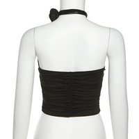 Black Rose Crop Top - Thumbnail 7