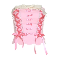 Pink Bow Corset Top - Thumbnail 4