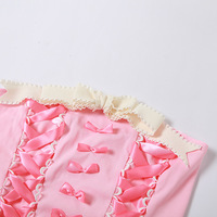 Pink Bow Corset Top - Thumbnail 7