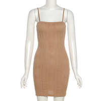 Green Knit Bodycon Dress - Thumbnail 7