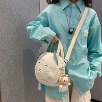 3D Cat Print Shoulder Bag  - Thumbnail 3