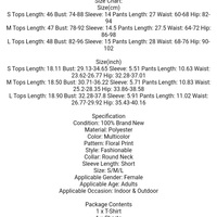 2PCS Floral Print Short Sleeve T-shirt + Shorts - Thumbnail 6