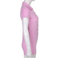 Pink Button Up Romper - Thumbnail 5