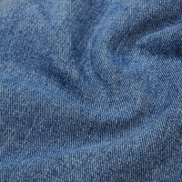 Moon Star Print Denim Shorts - Thumbnail 6