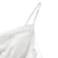 White Lace Tank Top - Thumbnail 4