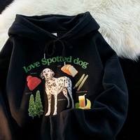 Dalmatian Dog Print Hoodie  - Thumbnail 3
