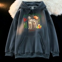 Dalmatian Dog Print Hoodie  - Thumbnail 6