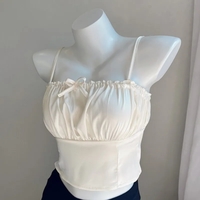 Sweet Bow Tie Crop Top - Thumbnail 2