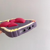 New Japanese and Korean bowknot is suitable for iPhone mobile phone shell personality all-inclusive soft shell - Thumbnail 5