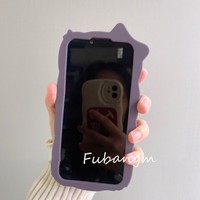 New Japanese and Korean bowknot is suitable for iPhone mobile phone shell personality all-inclusive soft shell - Thumbnail 6