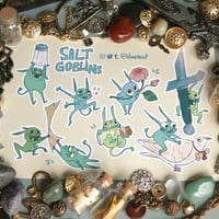 Salt Goblin Sticker Sheet - Thumbnail 1