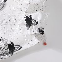 Spaceman Astronaut Coat Couple Style Hooded Casual Jacket - Thumbnail 7