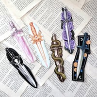 Fantasy Dagger Bookmarks - Thumbnail 2