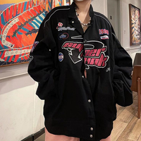 Heartbeat 1980 Embroidery Coat Bomber Jacket - Thumbnail 1