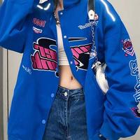 Heartbeat 1980 Embroidery Coat Bomber Jacket - Thumbnail 5