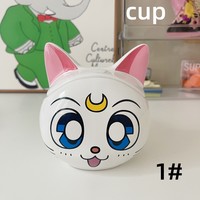 Ceramic Mug Water Cup Sailor Moon Luna Cat Cartoon Water Cup Kettle  Material: Ceramic, Style: 1#, 2#, 3#, - Thumbnail 1