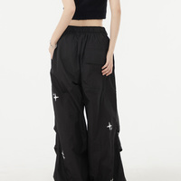 Free Shipping-BLACKWORK NYLON TRACK PANTS - Thumbnail 6