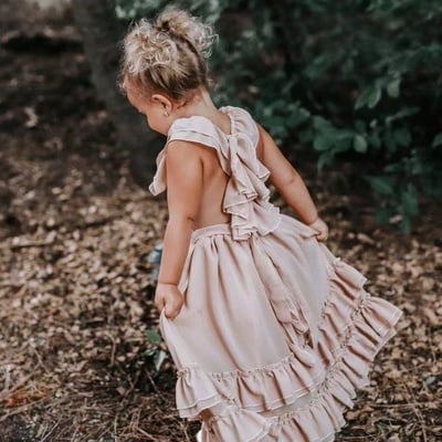 Vintage flower girl dresses floor length